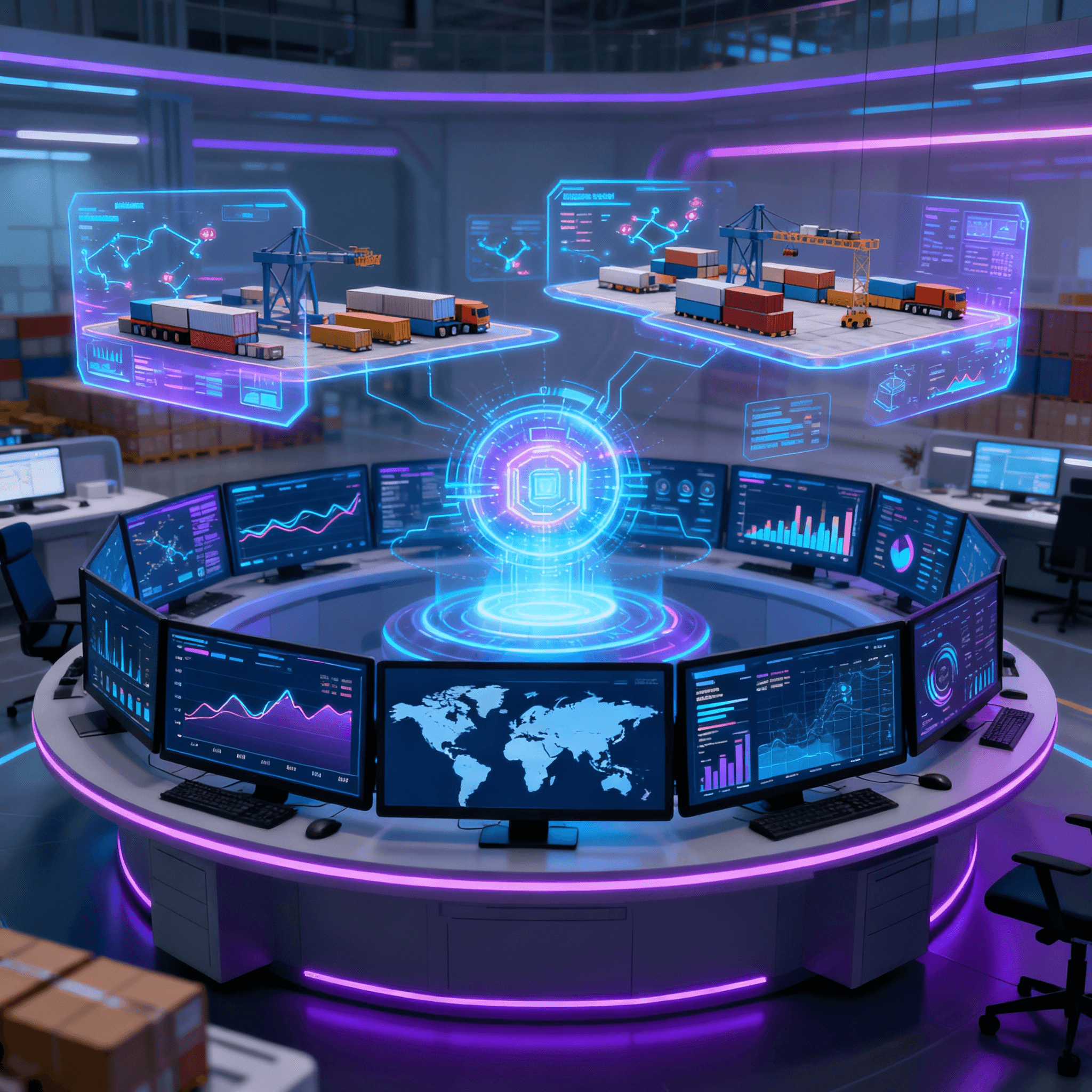 What is an AI-Powered Control Tower in Logistics?