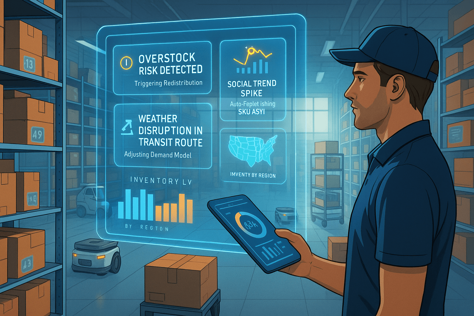 The End of Guesswork: Real-Time Inventory Powered by AI Agents