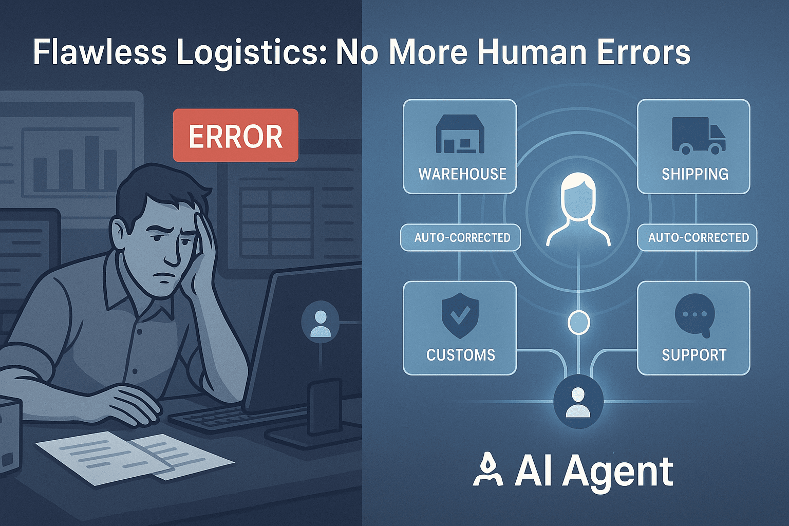 Flawless Logistics with AI Agents